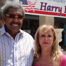 Don King  & Denise Rubin