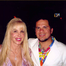 Romero Britto & Denise Rubin