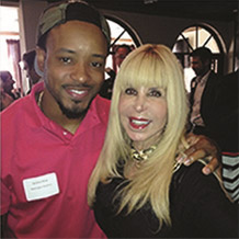 Santana Moss  & Denise Rubin